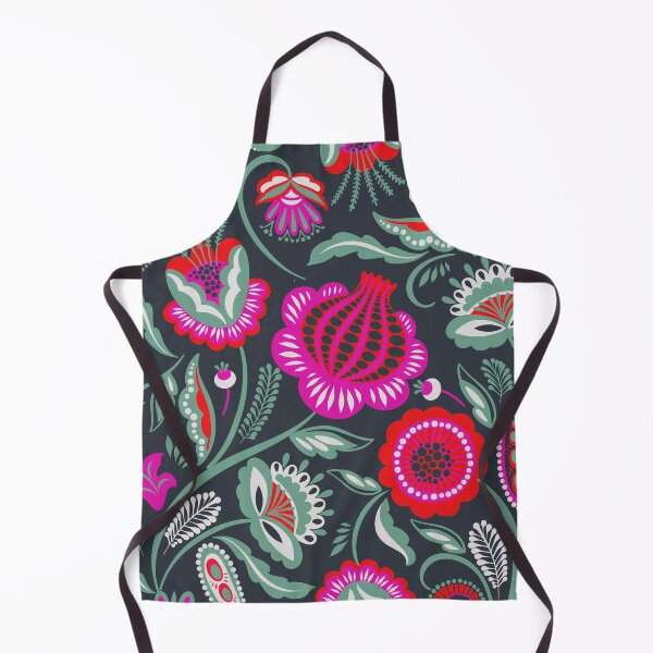 Item preview, ethnic vivid flowers designed and sold by haroulita.