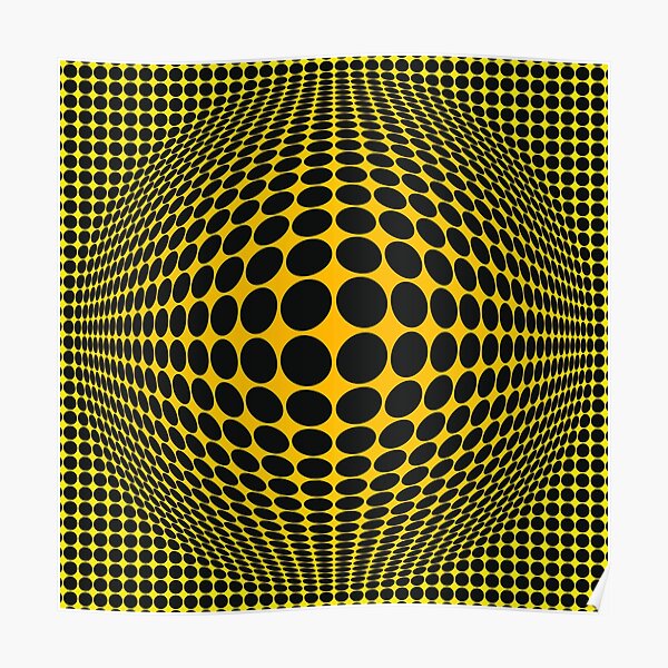  Victor Vasarely Homage 103 Poster