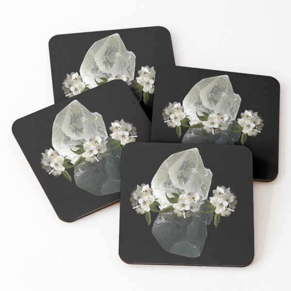 Item preview, Angelica flower and Crystal Clear Quartz designed and sold by azimaplace.