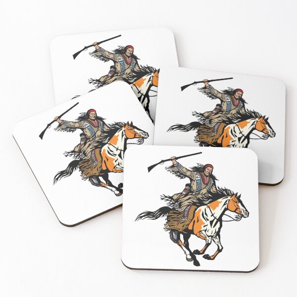 Item preview, Native Indian Warrior designed and sold by PurpleTank.