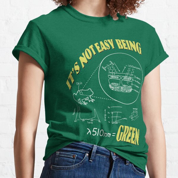 It's Not Easy Being Green Classic T-Shirt