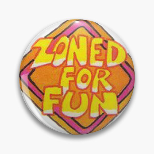 Item preview, Diseño estilizado de los años 80 "Zoned 4 Fun" designed and sold by britney-marie.