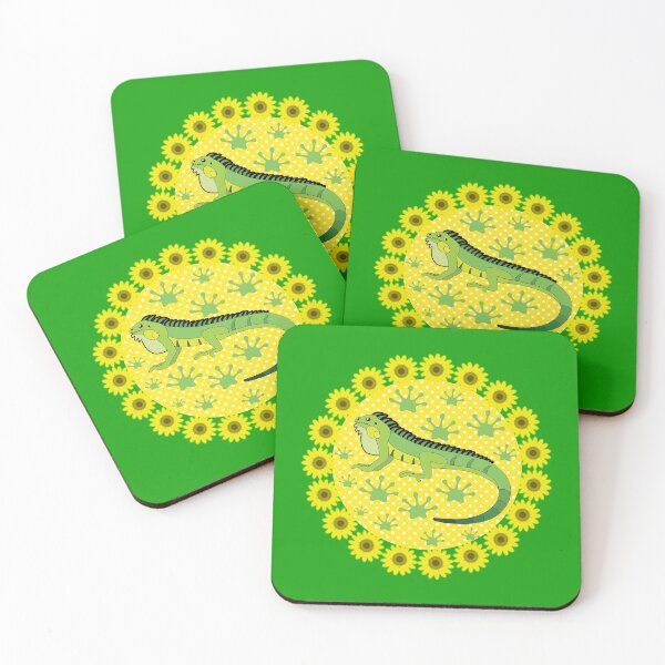 Item preview,  Funny Iguana Sunflower Lizard Reptiles Zoology Herpetologist  designed and sold by TopTeeShop.