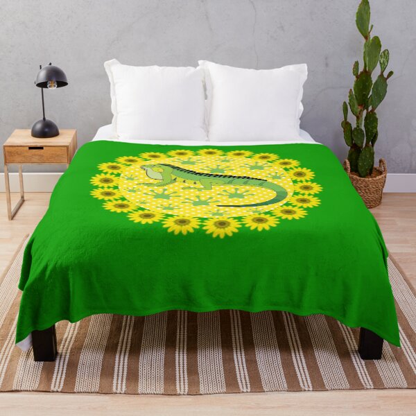 Item preview,  Funny Iguana Sunflower Lizard Reptiles Zoology Herpetologist  designed and sold by TopTeeShop.