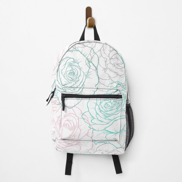 Item preview, Beautiful seamless pattern with outline roses. Hand drawn contour lines. designed and sold by Yevheniia Hulinska.