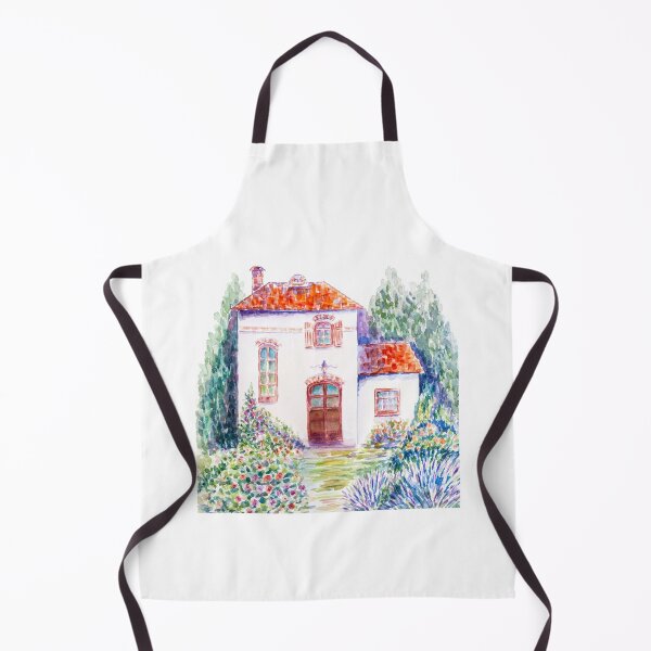 Item preview, cozy beautiful house in flowering garden designed and sold by torishaa.
