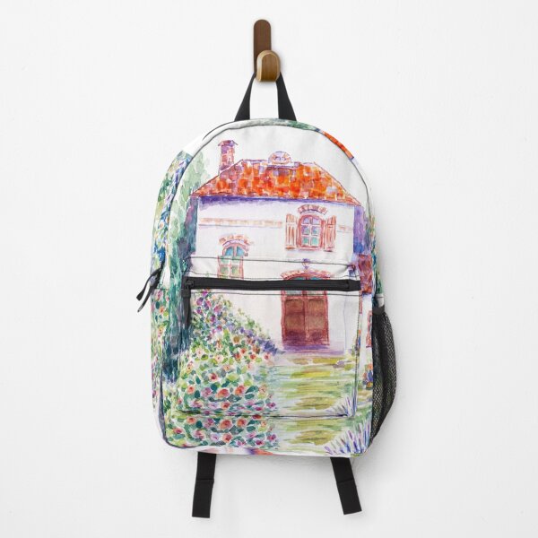 Item preview, cozy beautiful house in flowering garden designed and sold by torishaa.