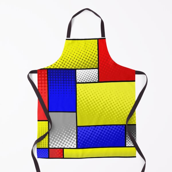 Item preview, Kester Team Mondrian (with halftone) designed and sold by KesterTeamShop.