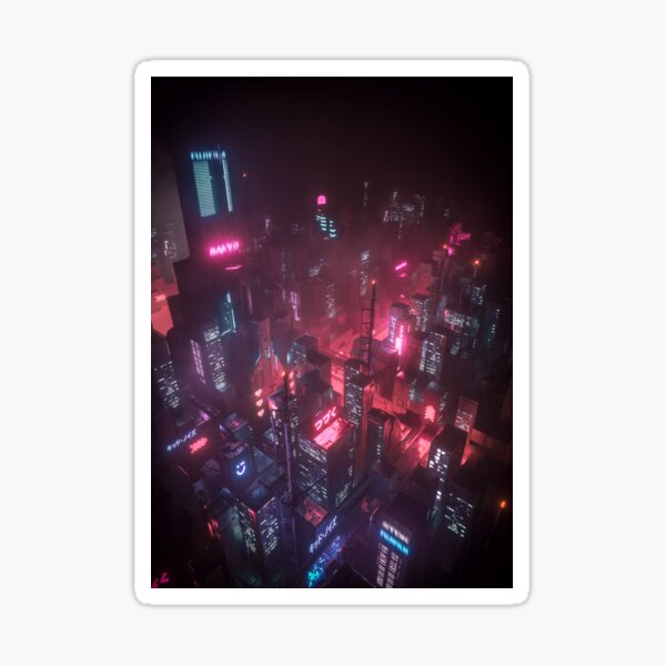 Dark City Sticker