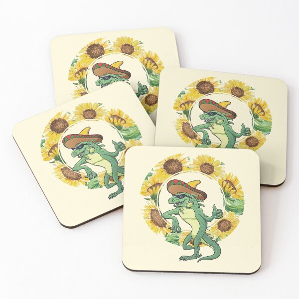 Item preview, Funny Iguana Sunflower Sombrero Lizard Reptiles Zoology Herpetologist  designed and sold by TopTeeShop.