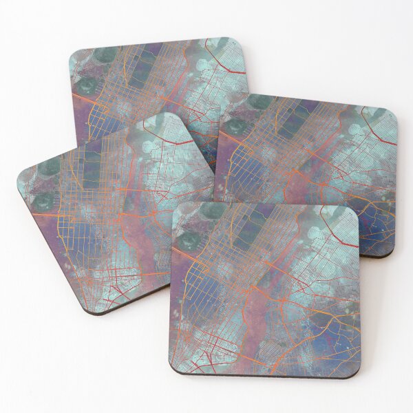 Item preview, New York Street Map Urban Blue designed and sold by IvonDesign.