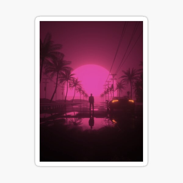 Sunset Boulevard Sticker