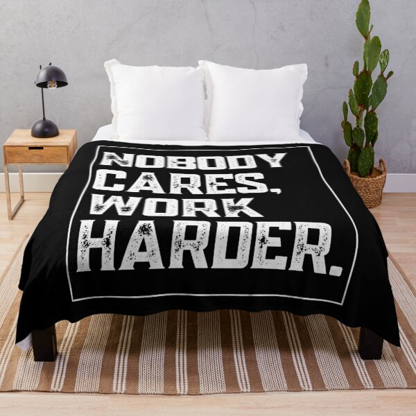 Item preview, Nobody Cares Work Harder Vintage designed and sold by The Little Wood Cottage.