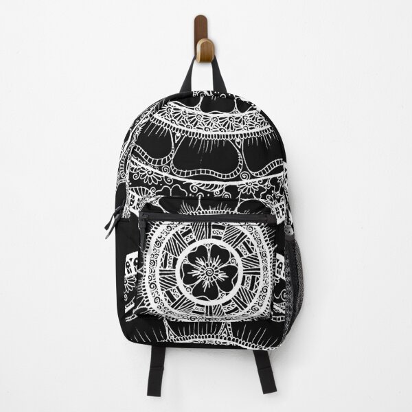 Item preview, Circle - Mandala - Love Wealth Health Youthfulnes - Black White designed and sold by GrandTartaria.
