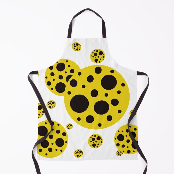 Item preview, yellow and black polka dot design pattern designed and sold by pauloneill-art.