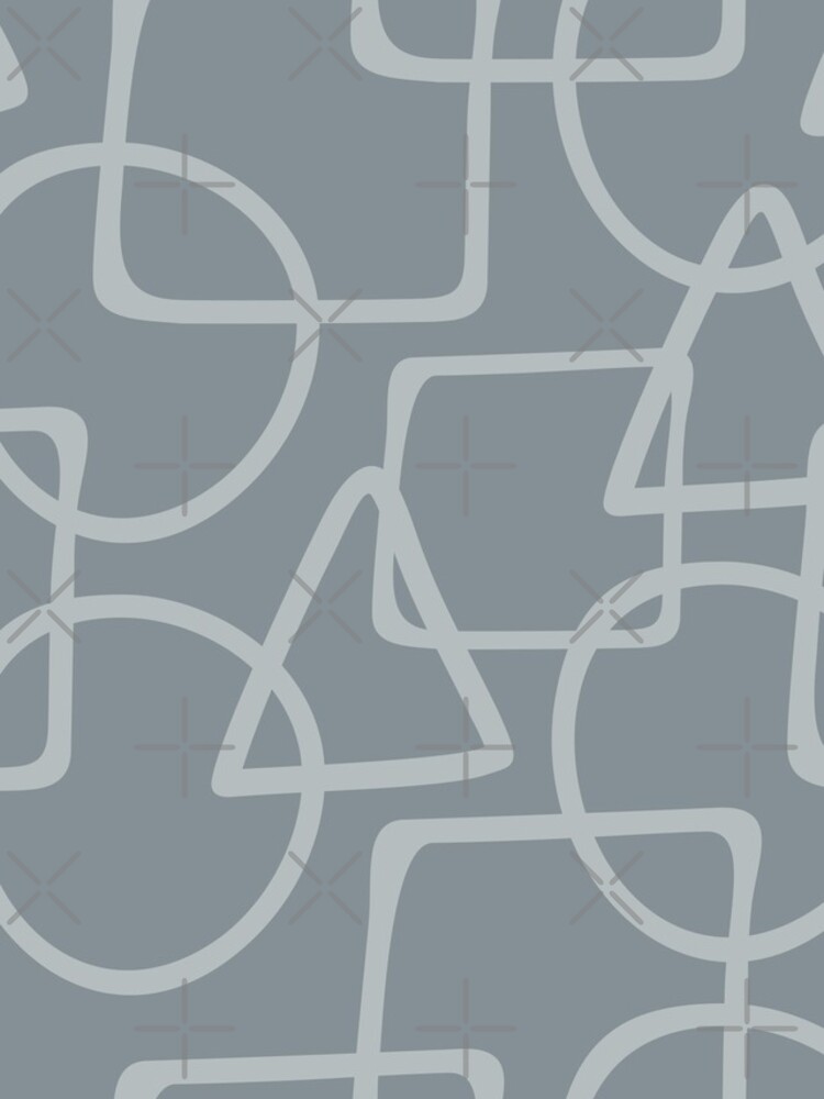 Thumbnail 4 of 4, iPhone Case, Abstract shapes pattern designed and sold by LartGraphics.
