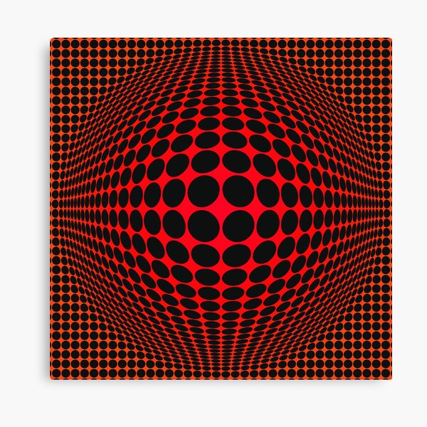 Aperçu de l'œuvre  Victor Vasarely Homage 123 créée et vendue par Nicolas Roughton.