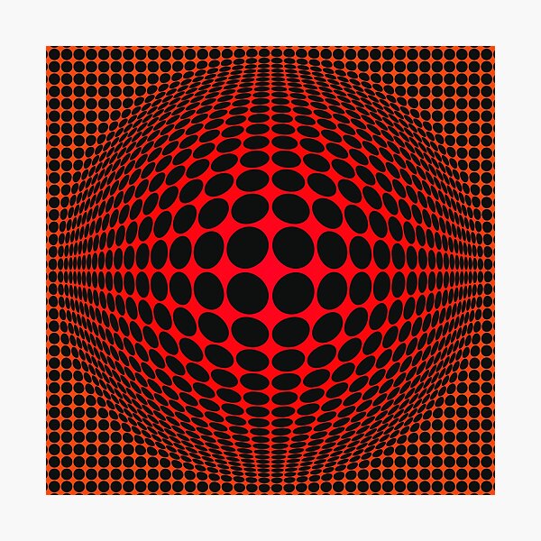 Item preview,  Victor Vasarely Homage 123 designed and sold by Salocin.