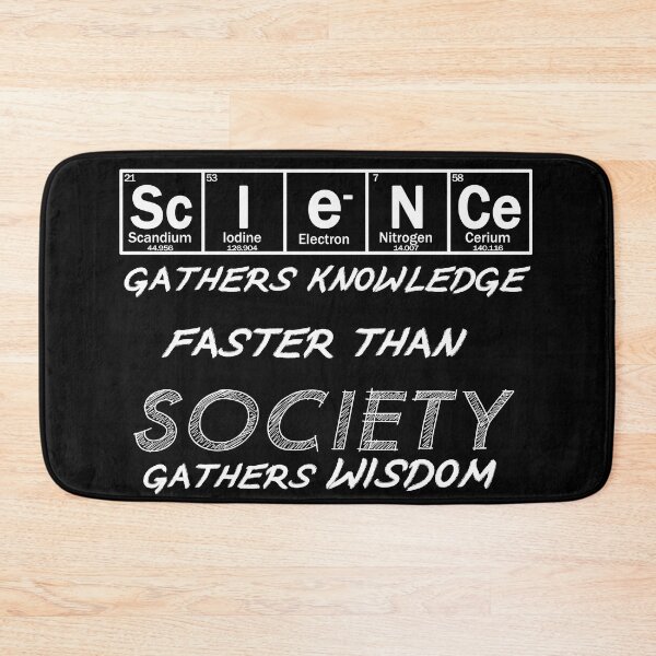 Item preview, Science gather knowledge faster than society gathers wisdom designed and sold by patriotazx.
