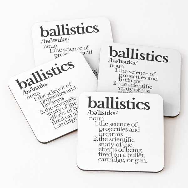 Item preview, Ballistics Definition designed and sold by Torique.