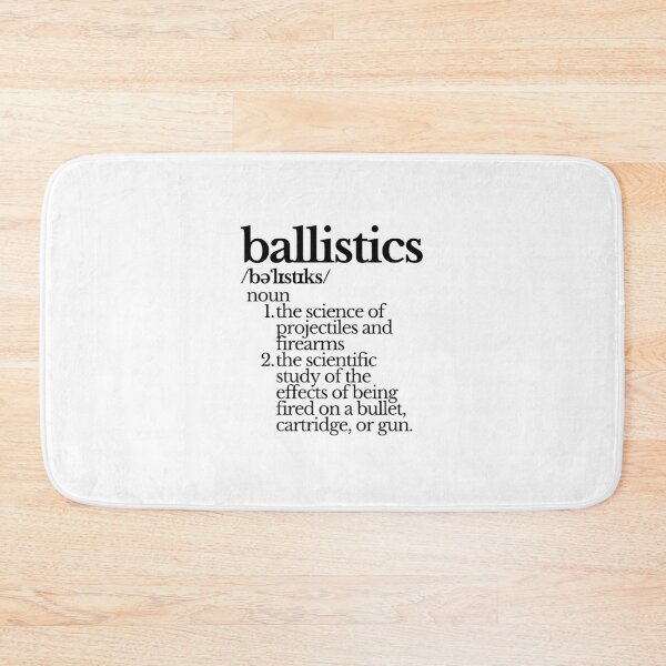 Item preview, Ballistics Definition designed and sold by Torique.