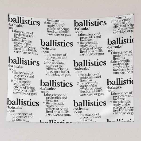 Item preview, Ballistics Definition designed and sold by Torique.