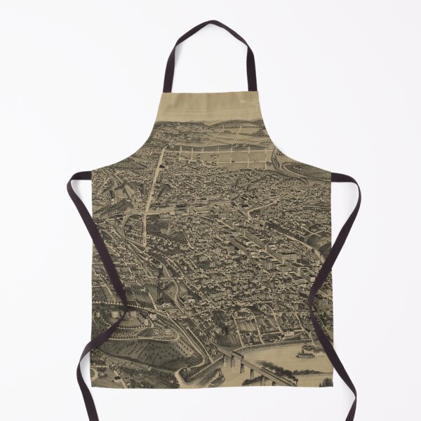 Item preview, Vintage Knoxville TN Map (1886) designed and sold by BravuraMedia.