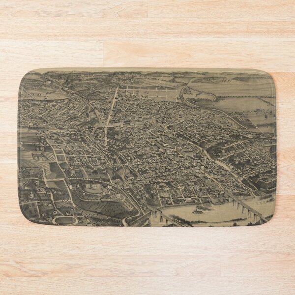 Item preview, Vintage Knoxville TN Map (1886) designed and sold by BravuraMedia.