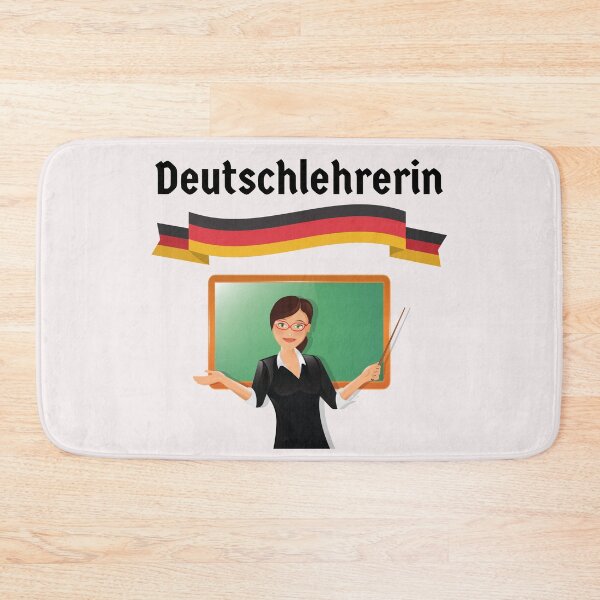 Item preview, German Teacher Female Deutschlehrerin designed and sold by Time4German.