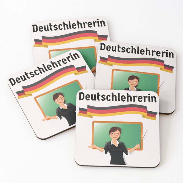Item preview, German Teacher Female Deutschlehrerin designed and sold by Time4German.