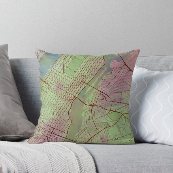 Item preview, New York Street Map Green Planet designed and sold by IvonDesign.