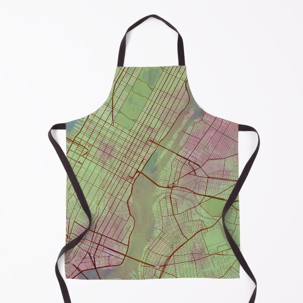 Item preview, New York Street Map Green Planet designed and sold by IvonDesign.