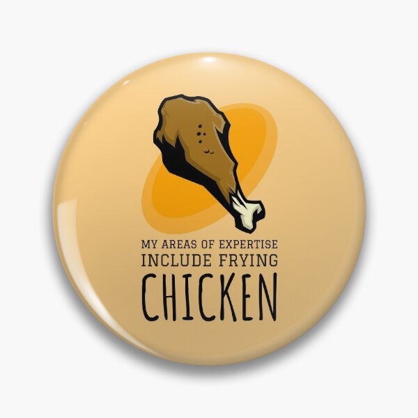 Item preview, Juicy thick fried chicken for home cook funny quote designed and sold by javes93.