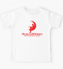 Camiseta para niños ScreamWorks (rojo)
