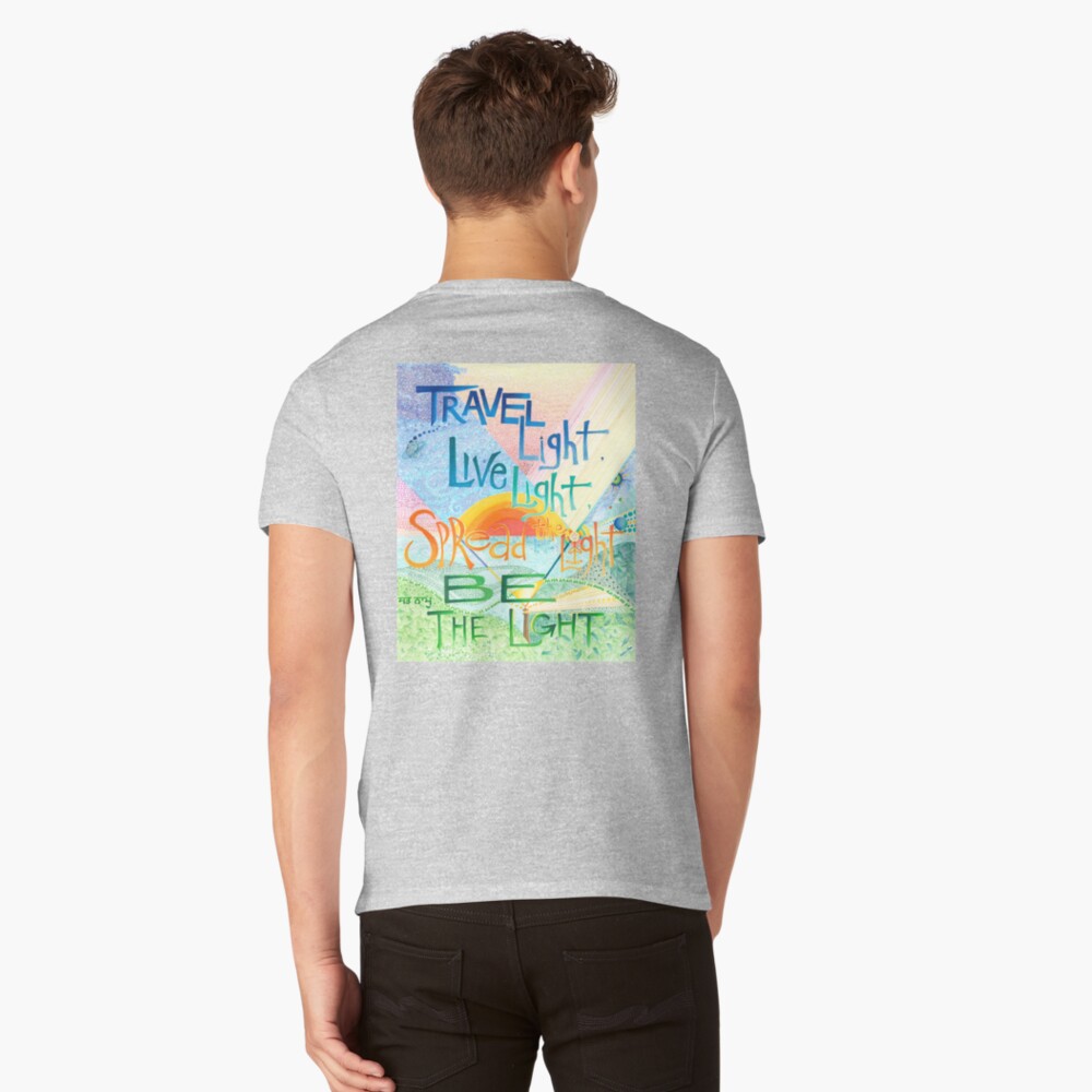Item preview, V-Neck T-Shirt designed and sold by ShabadAtma.