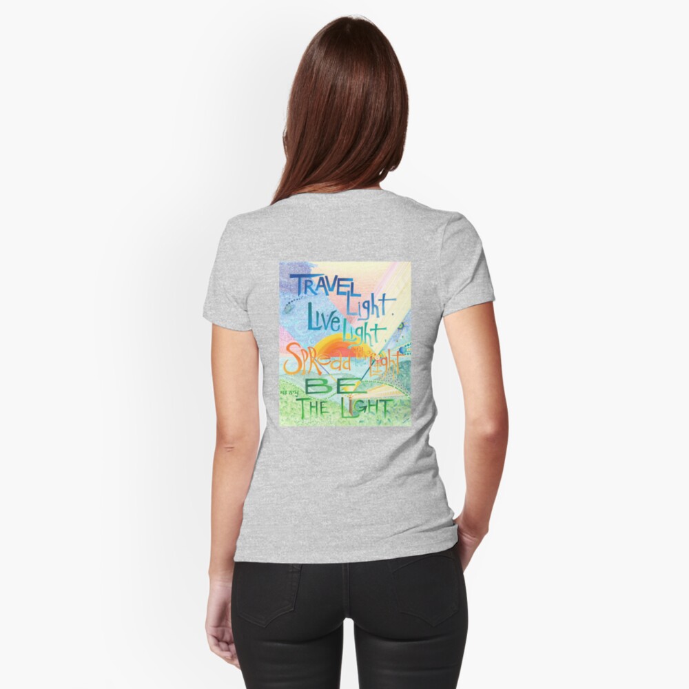 Item preview, Fitted T-Shirt designed and sold by ShabadAtma.