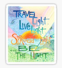 Be The Light Sticker