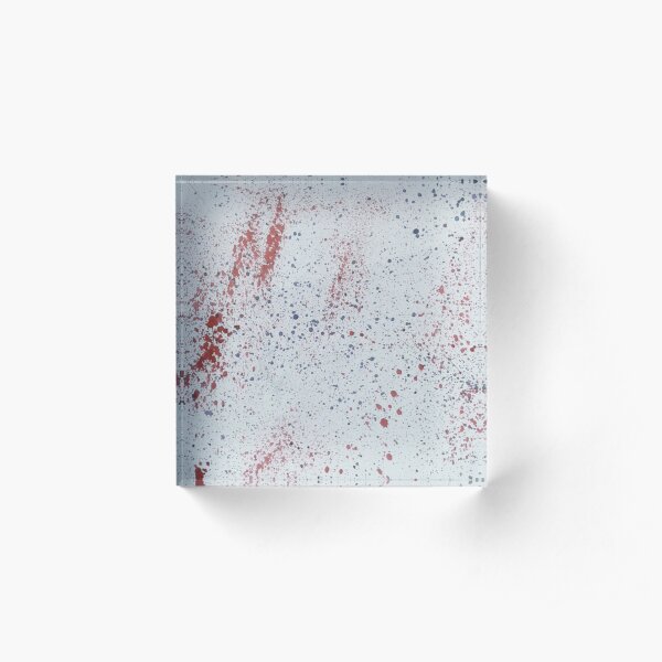 Olivias spotted Acrylic Block