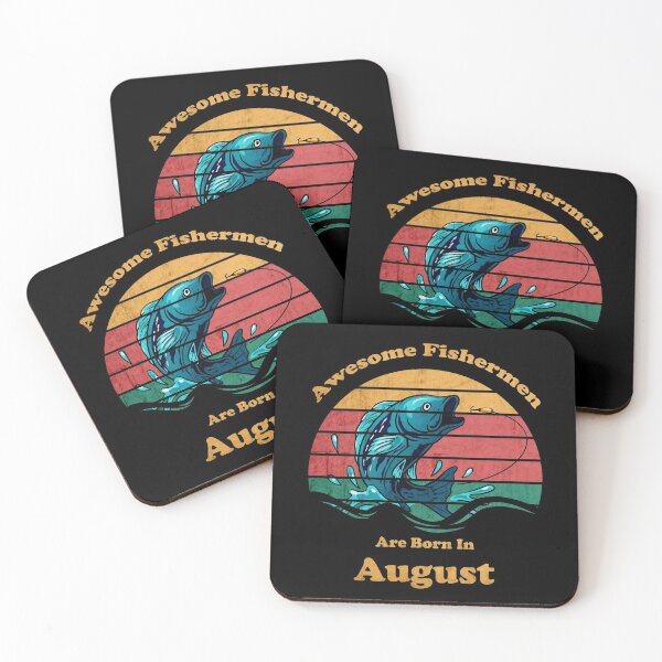 Item preview, Fishing Log Book Awesome Fisherman Are Born In August designed and sold by Thedoode.