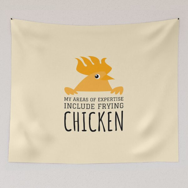 Item preview, Funny Fried Chicken Quote designed and sold by javes93.