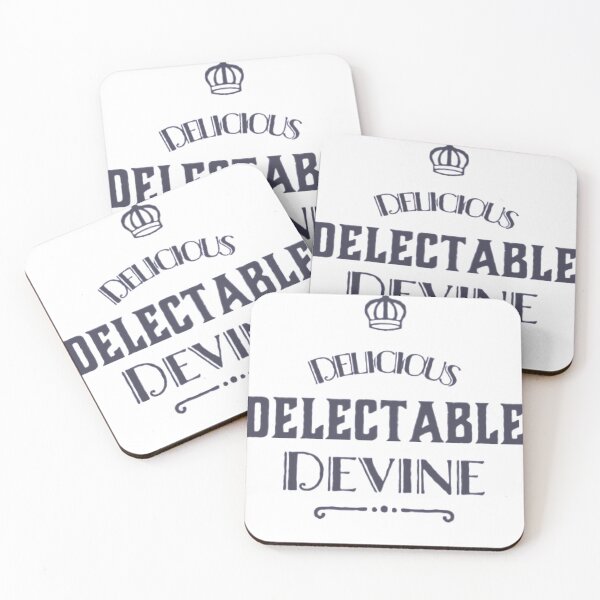 Item preview, Delicious, Delectable, Devine  designed and sold by GiftieBox.