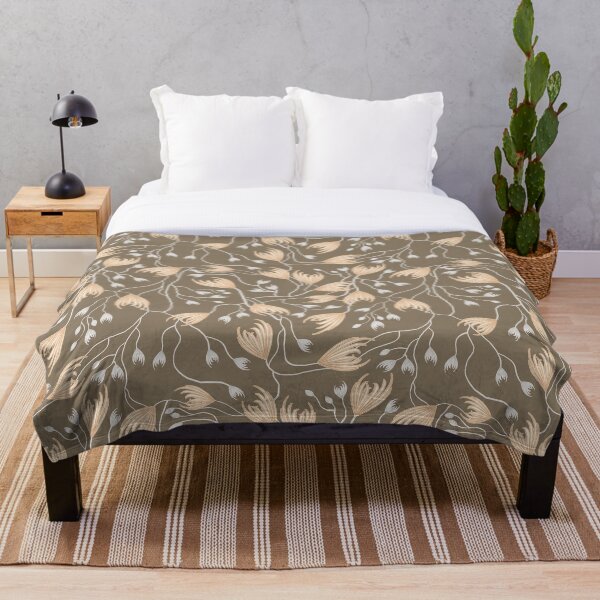 Item preview, Beige Floral Dream Night designed and sold by Robin Jensen.