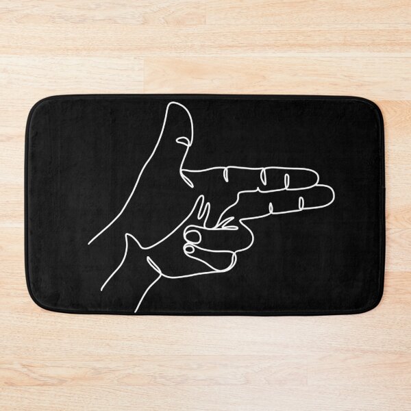 Item preview, Finger gun in white designed and sold by SibMa.