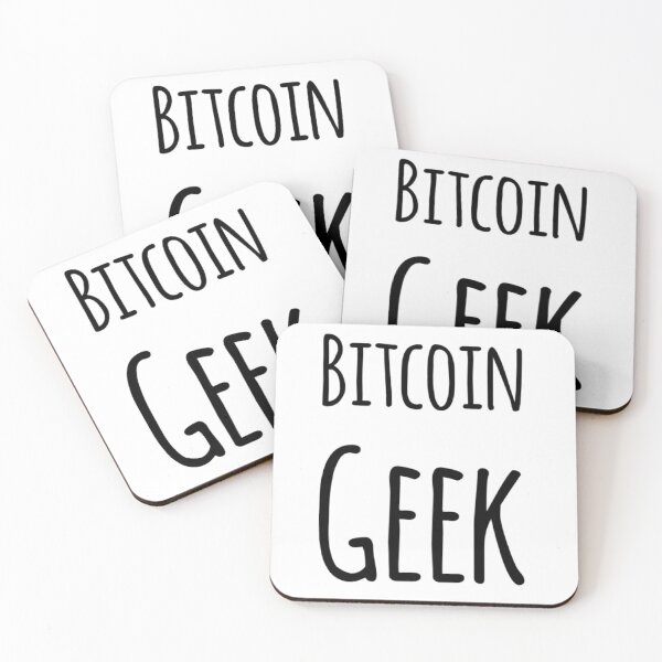 Item preview, Bitcoin Geek designed and sold by Bouzdesigns.
