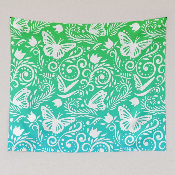 Item preview, Butterfly and Flower - Coral Reef RS designed and sold by CreativityRoams.