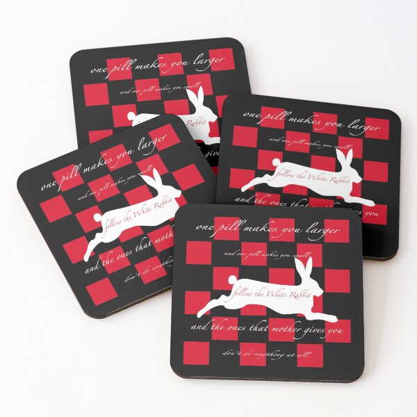 Item preview, Follow the White Rabbit  designed and sold by Motes of the Gleam.