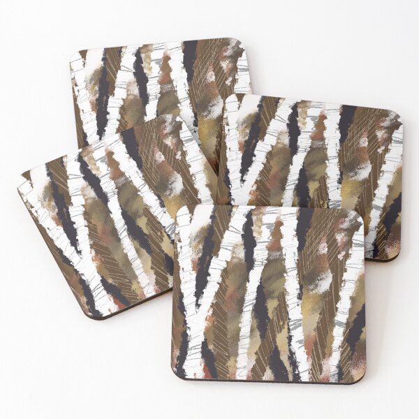 Item preview, Birch Tree Forest designed and sold by printmesomecolo.