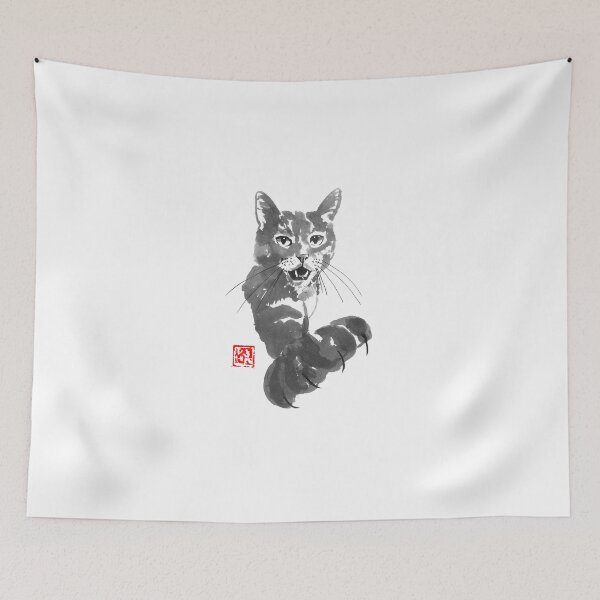 Item preview, demanding cat designed and sold by pechane.