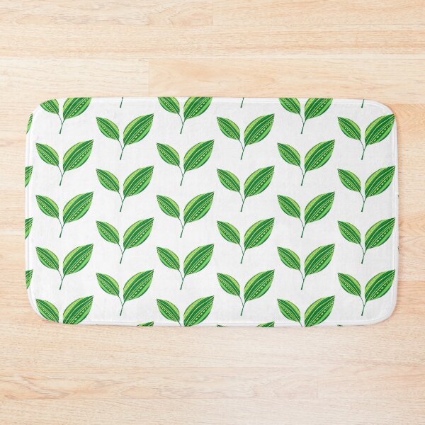 Item preview, Green Patterned Leaf designed and sold by littledinosaurs.