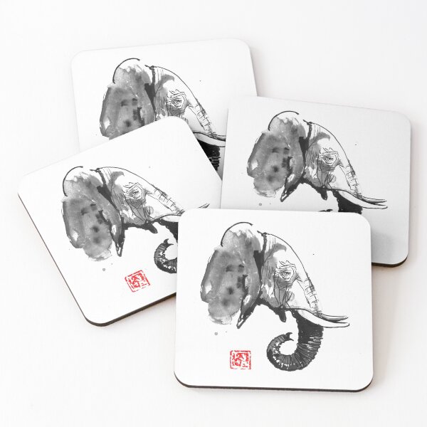 Item preview, elephant profile designed and sold by pechane.